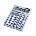 Sharp 12-Digit Solar & Battery Powered Calculator W/ Punctuation